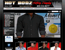 Tablet Screenshot of hotbodz.com